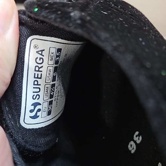 Superga Woman's Round Toe Sneaker Shoes Size 6 - Picture 9 of 10